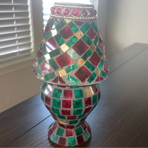 Mosaic Candle Lamp - Picture 1 of 1
